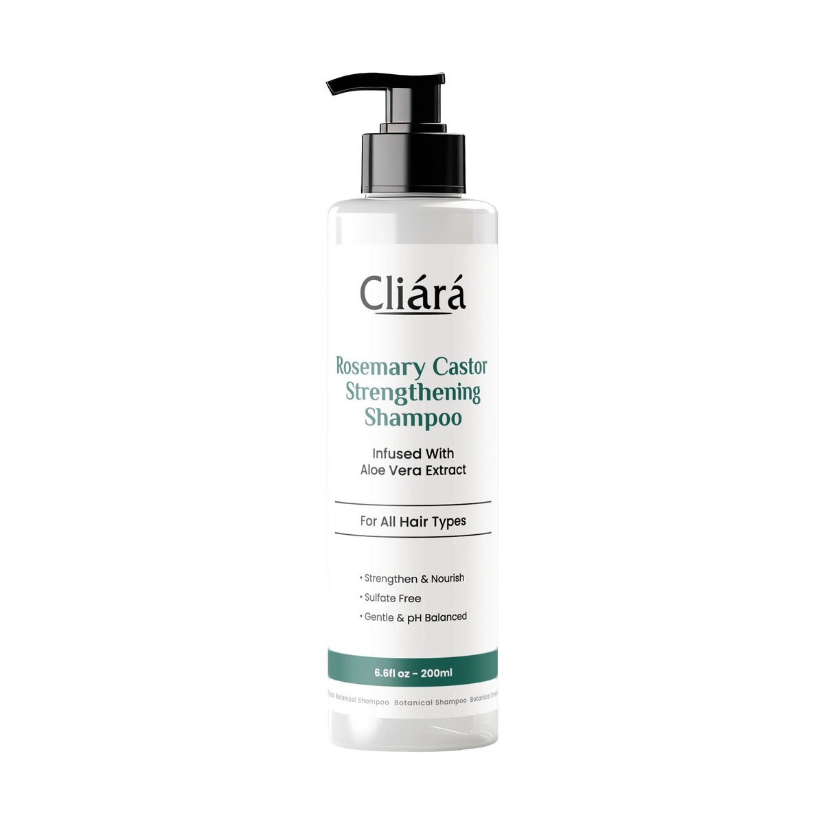 Cliara Rosemary Castor Strengthening Shampoo 200 ml