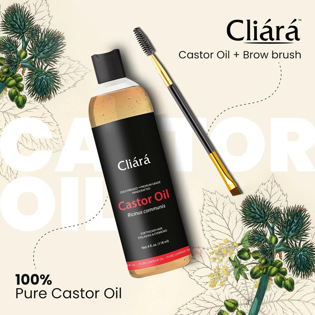 Castor Oil + Free Eyebrow Brush 118 ml